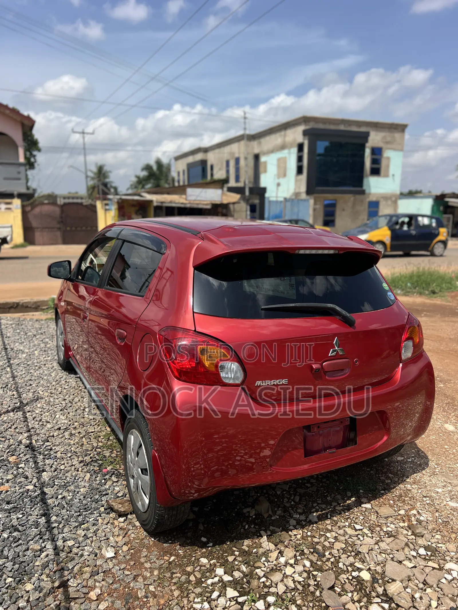 Mitsubishi Mirage ES 4dr Hatchback (1.2L 3cyl 5M) 2014 Red