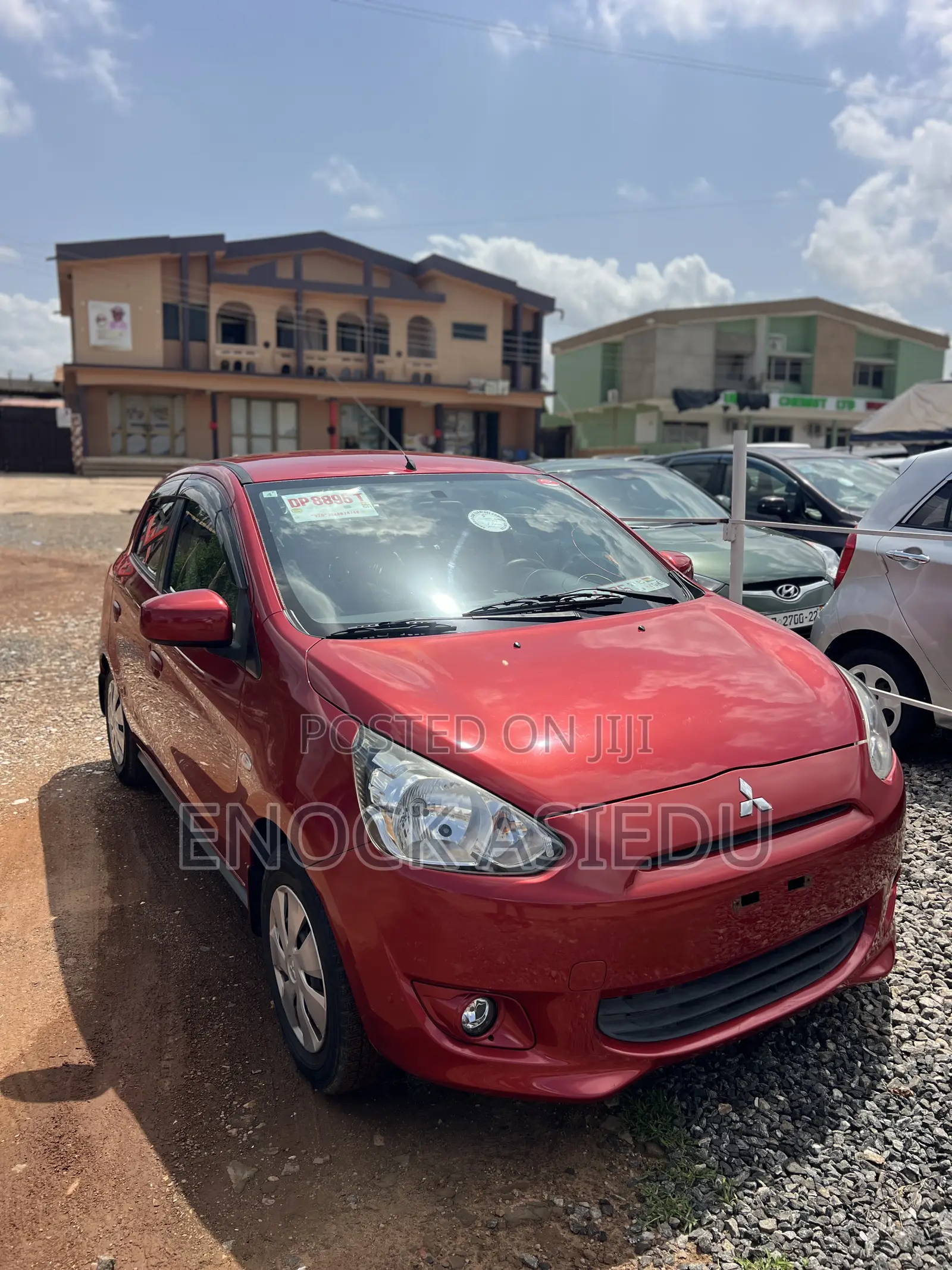 Mitsubishi Mirage ES 4dr Hatchback (1.2L 3cyl 5M) 2014 Red