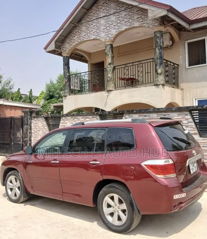 Toyota Highlander Limited 2010 Red