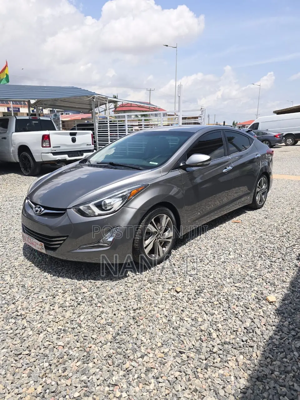 Hyundai Elantra Limited 4dr Sedan (1.8L 4cyl 6A) 2015 Gray