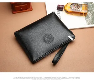Men Leather Clutch Side Bag Purse Wallet