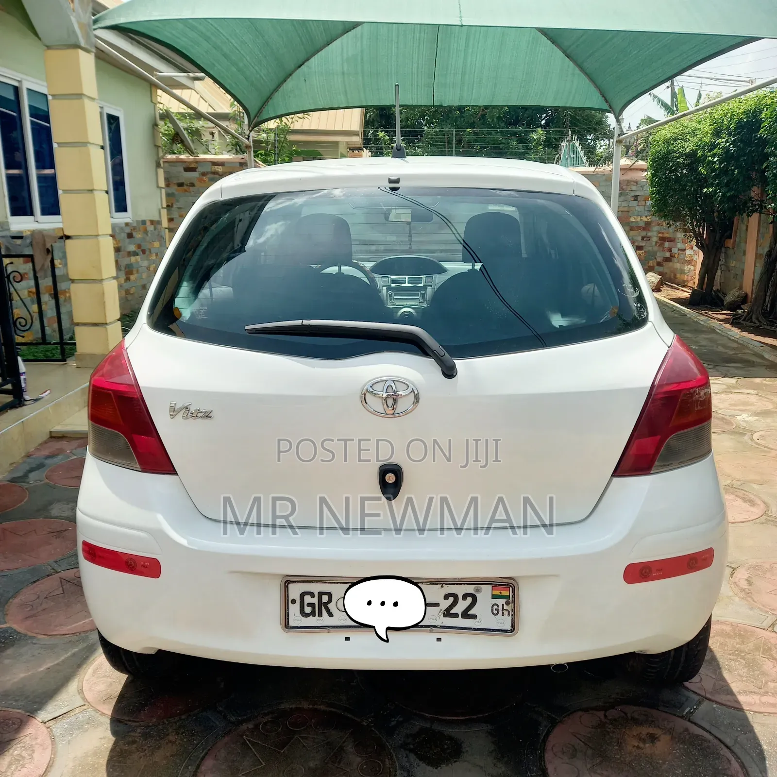 Toyota Vitz 2010 White