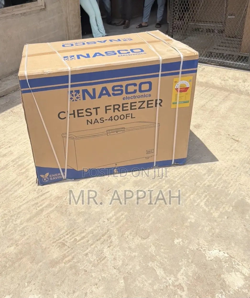 Classic Nasco Nas400fl 288l 1 Door Chest Freezer(Gray) 