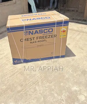 Classic Nasco Nas400fl 288l 1 Door Chest Freezer(Gray) 