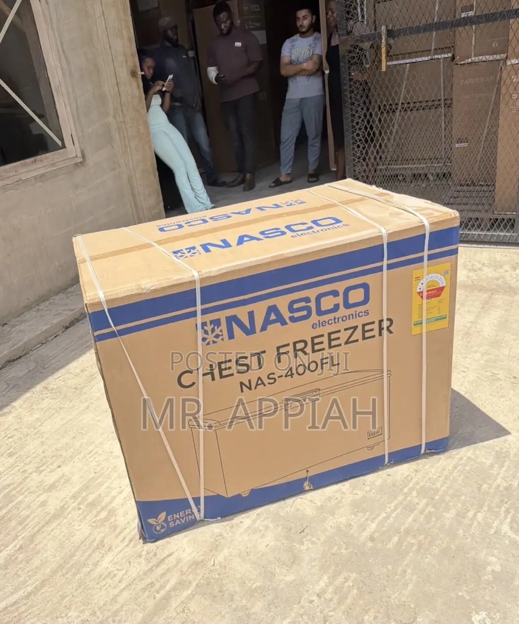 Super Classic Nasco Nas400fl Single Door Chest Freezer(288l) 