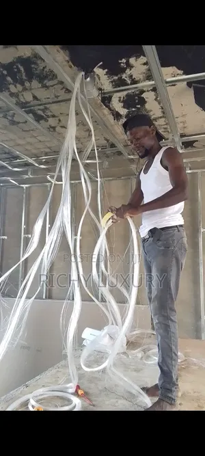 Fiber Optic Star Light and Barisol/Stretch Ceiling