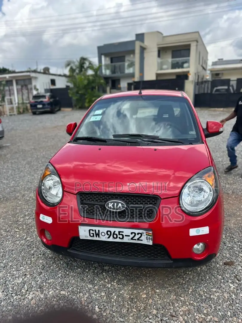 Kia Morning 2010 Red