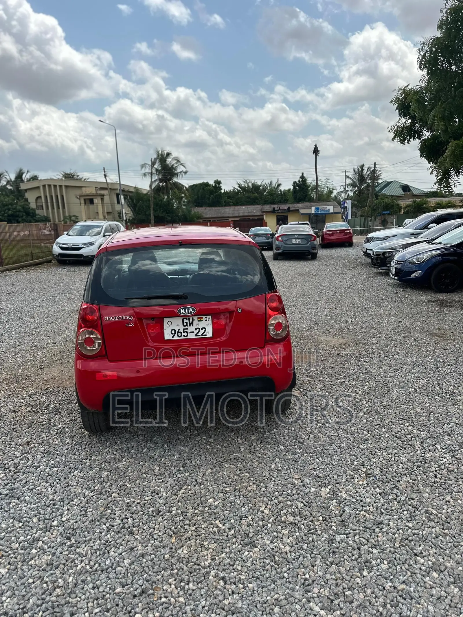 Kia Morning 2010 Red