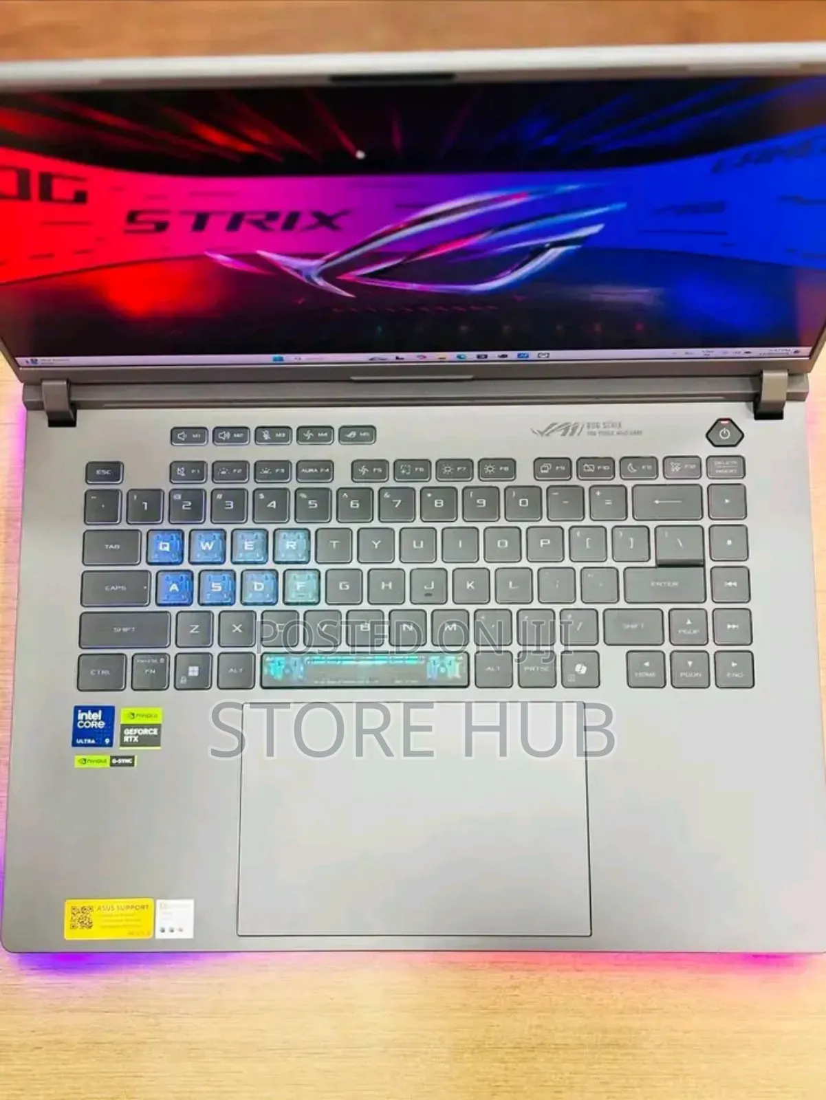 New Laptop Asus ROG Strix G17 32GB Intel Core Ultra 9 SSD 2T