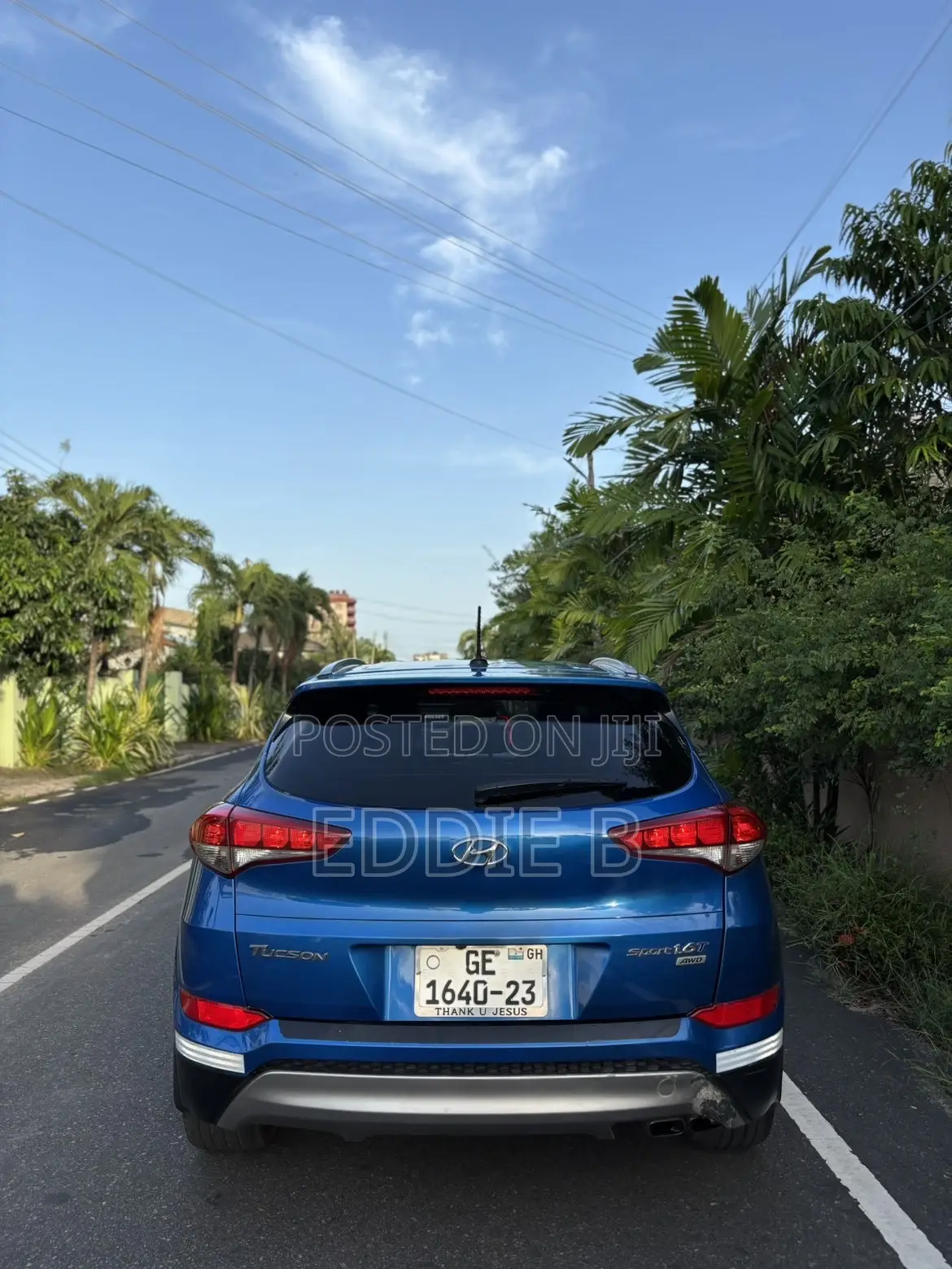 Hyundai Tucson Sport AWD 2017 Blue