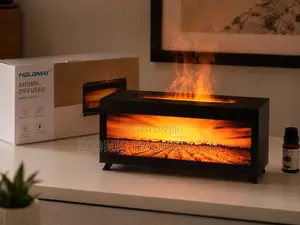 Luxury Landscape Flame Aroma Diffuser Humidifier