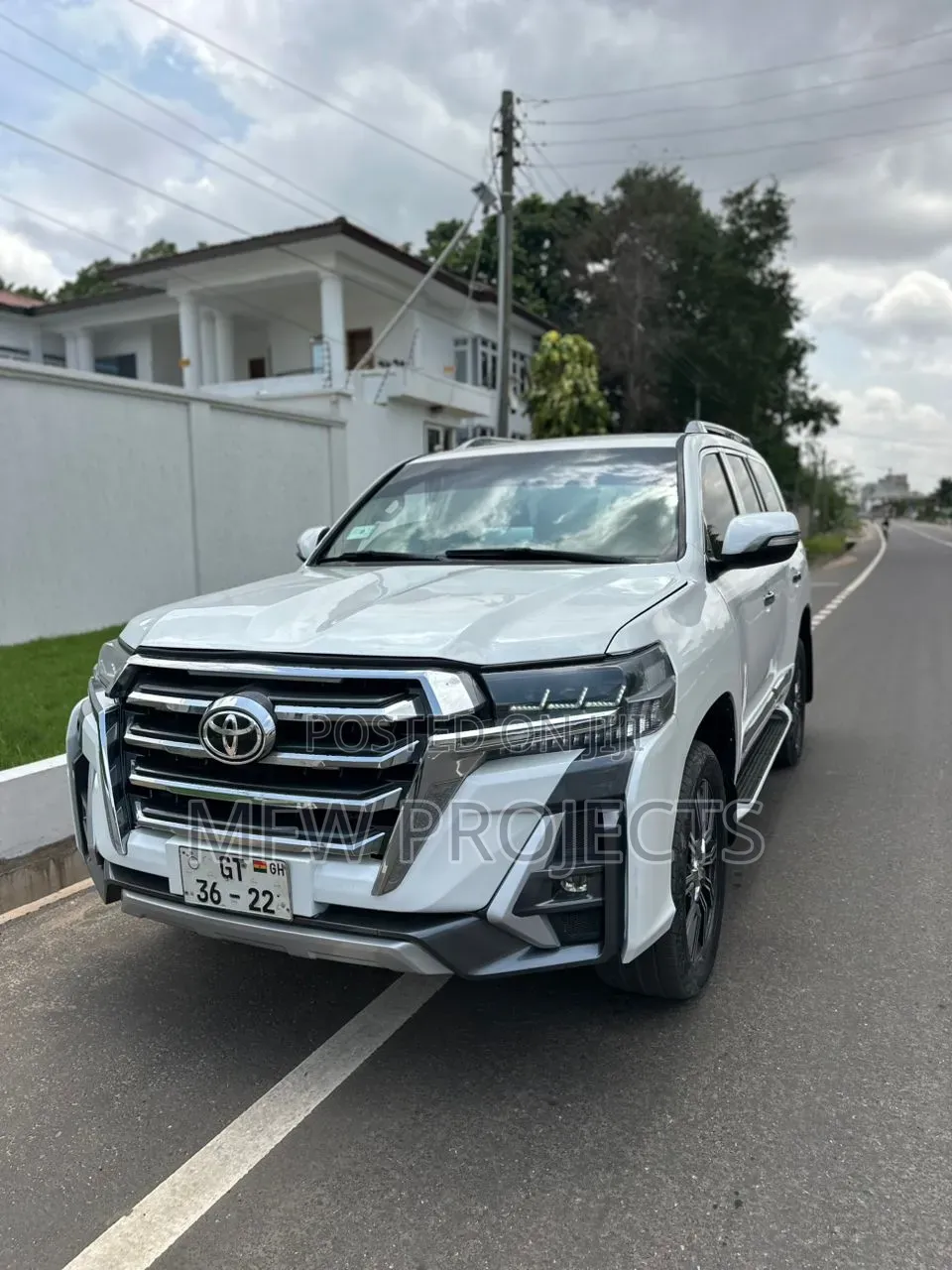 Toyota Land Cruiser 4.0 V6 GX-R 2013 White
