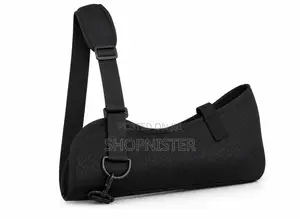 Black Arm Sling With Padded Shoulder Strap