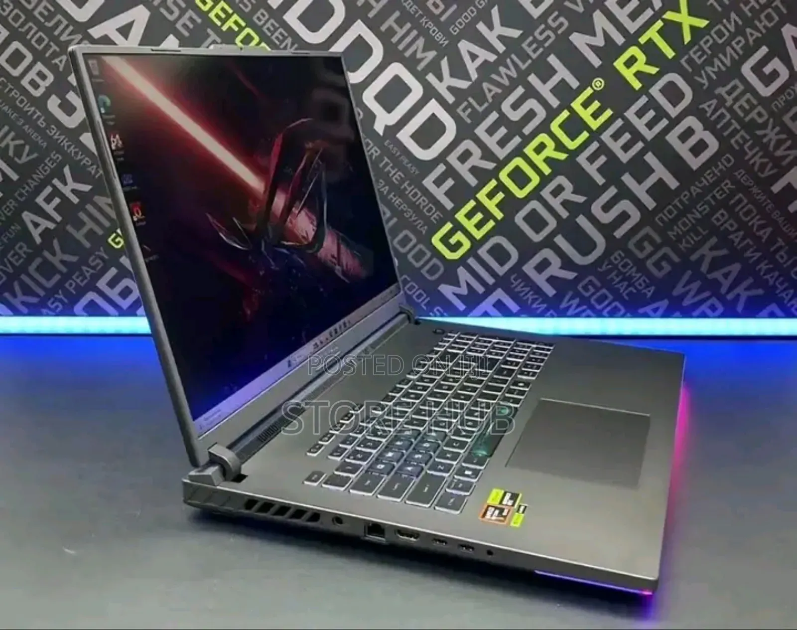New Laptop Asus ROG Strix G17 16GB Intel Core Ultra 7 SSD 1T