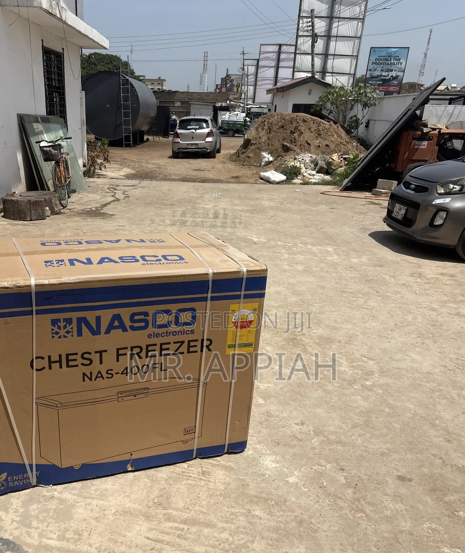 Super Classic Nasco 288l Electric Chest Freezer(Nas400fl)Gold