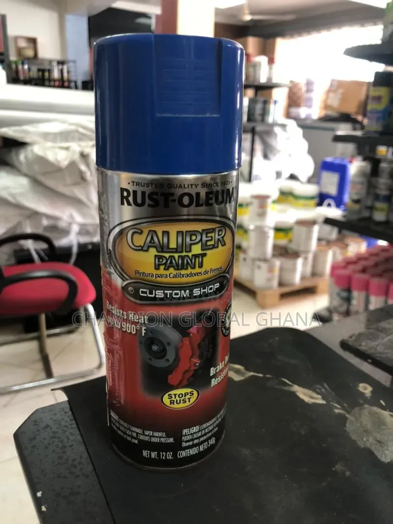 Caliper Spray Paint Blue. Resist Heat Up to 900 Degrees Fahrenheit