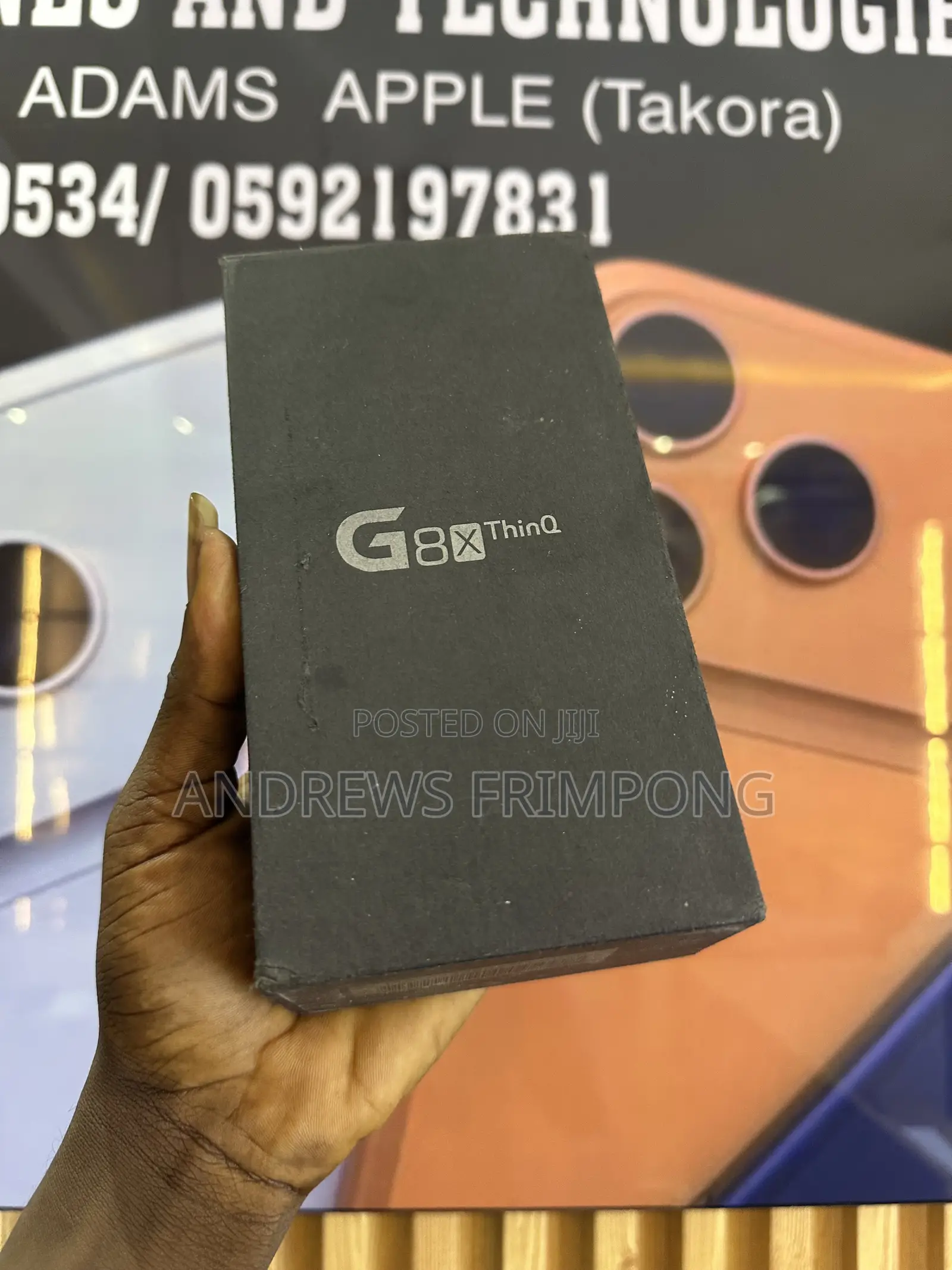 New LG G8X Thinq 128 GB Black