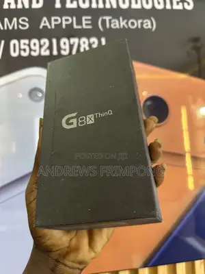New LG G8X Thinq 128 GB Black