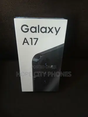 New Samsung Galaxy A17 5G 256 GB Black