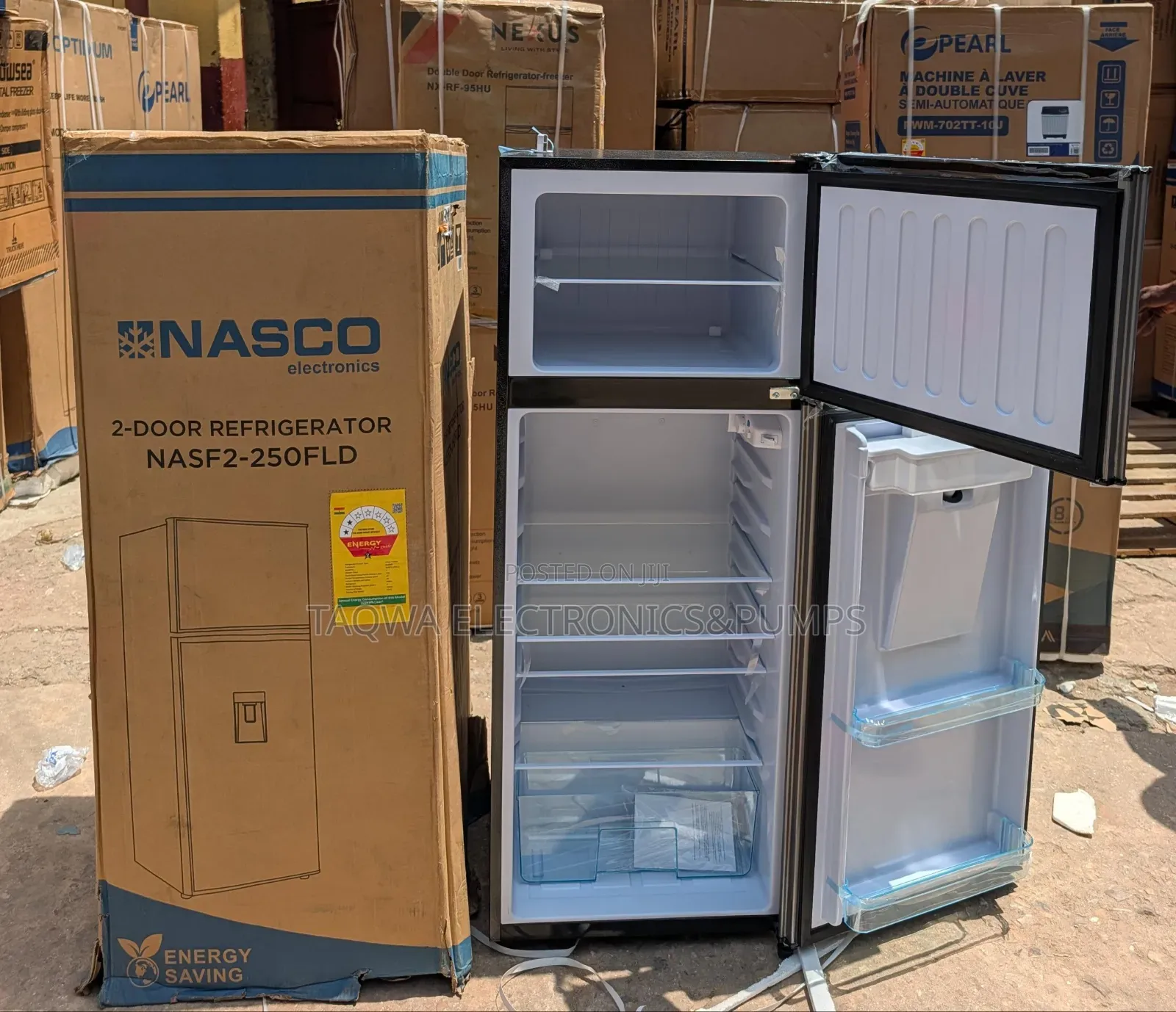 Nasco Dispenser 210ltrs Refrigerator