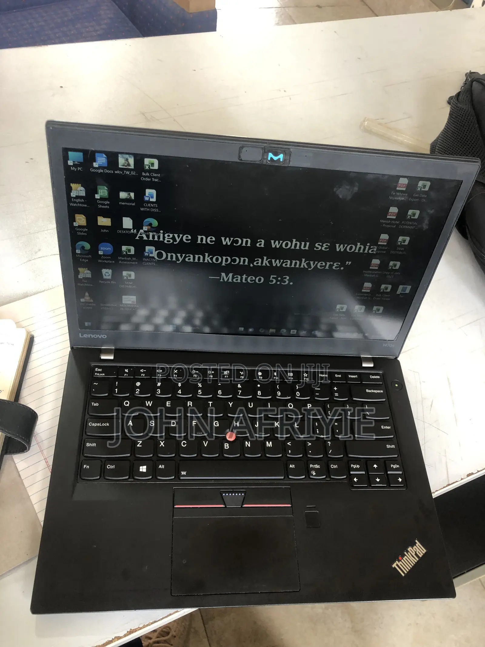 Laptop Lenovo ThinkPad T470s 8GB Intel Core i5 SSD 256GB