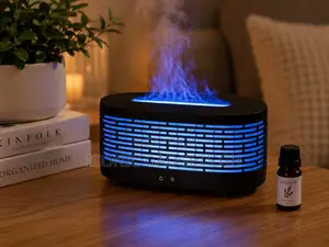 Flame Aroma Diffuser Humidifier
