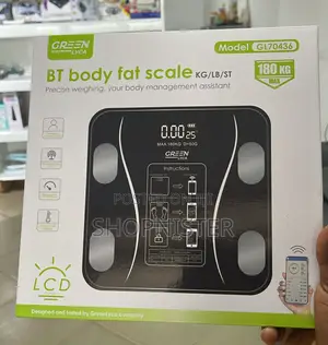 Bluetooth Body Fat Smart Scale – Digital Weight Scale 180kg