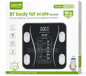 Bluetooth Body Fat Smart Scale – Digital Weight Scale 180kg