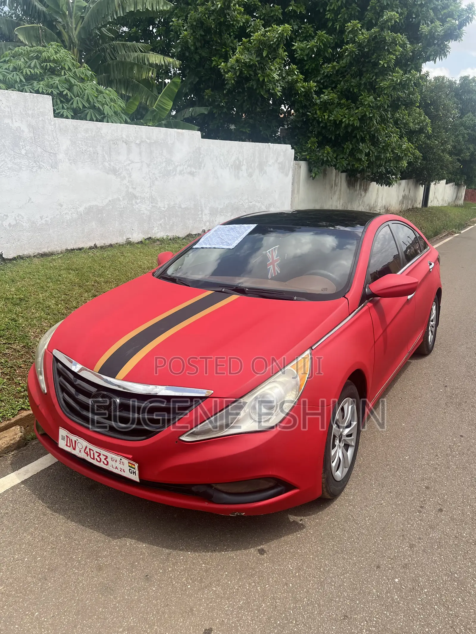 Hyundai Sonata 2012 Red