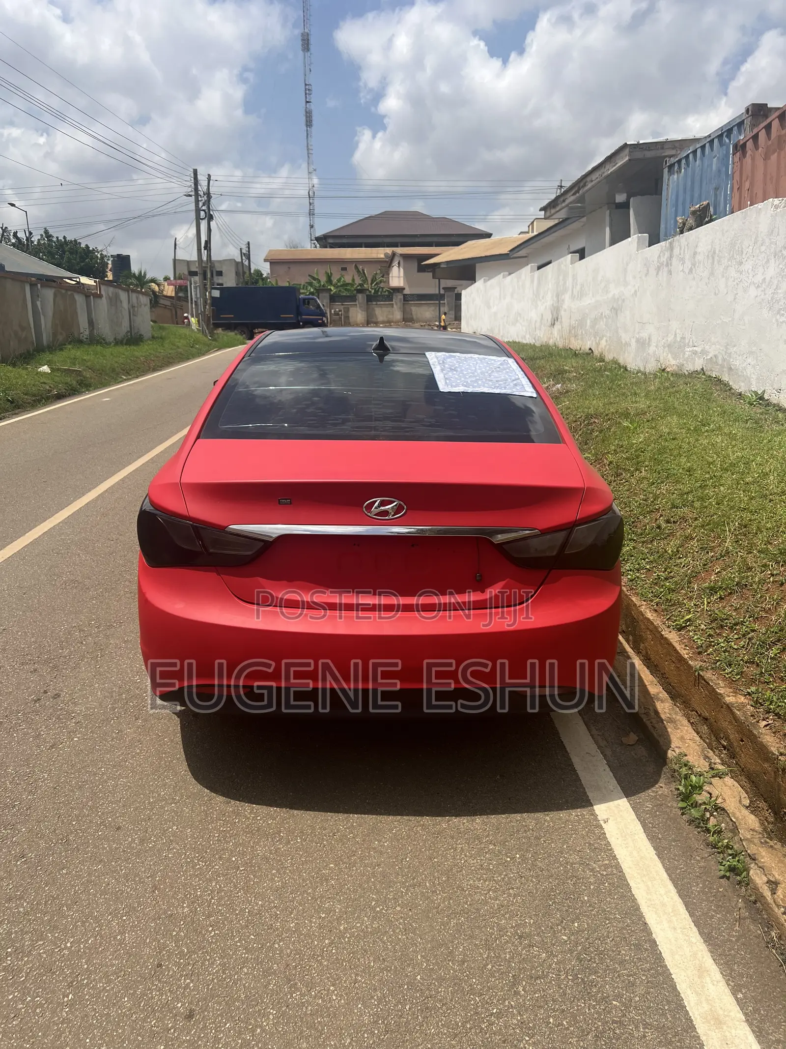 Hyundai Sonata 2012 Red