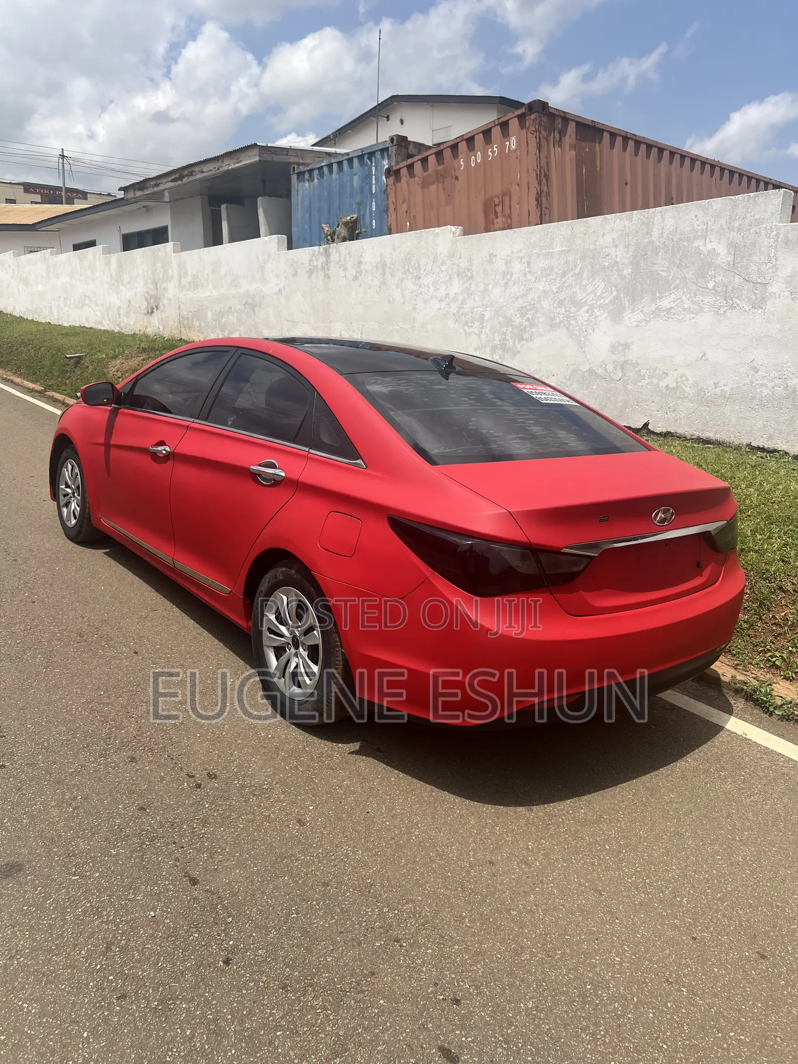 Hyundai Sonata 2012 Red