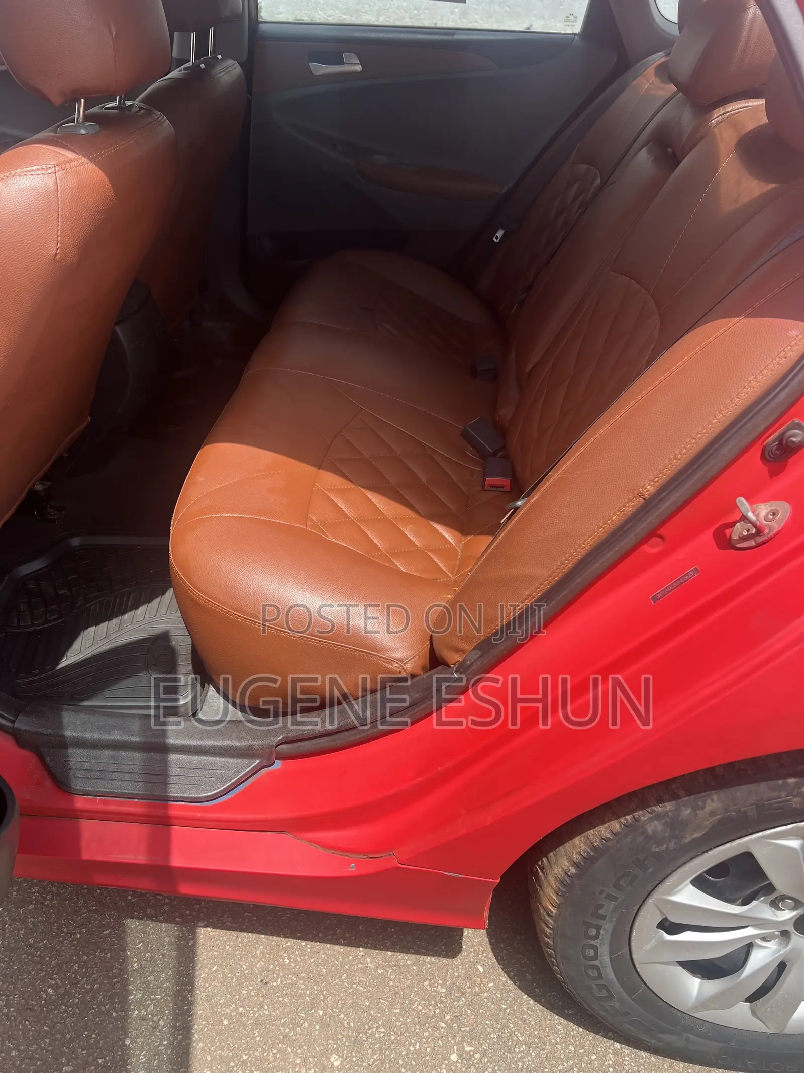 Hyundai Sonata 2012 Red