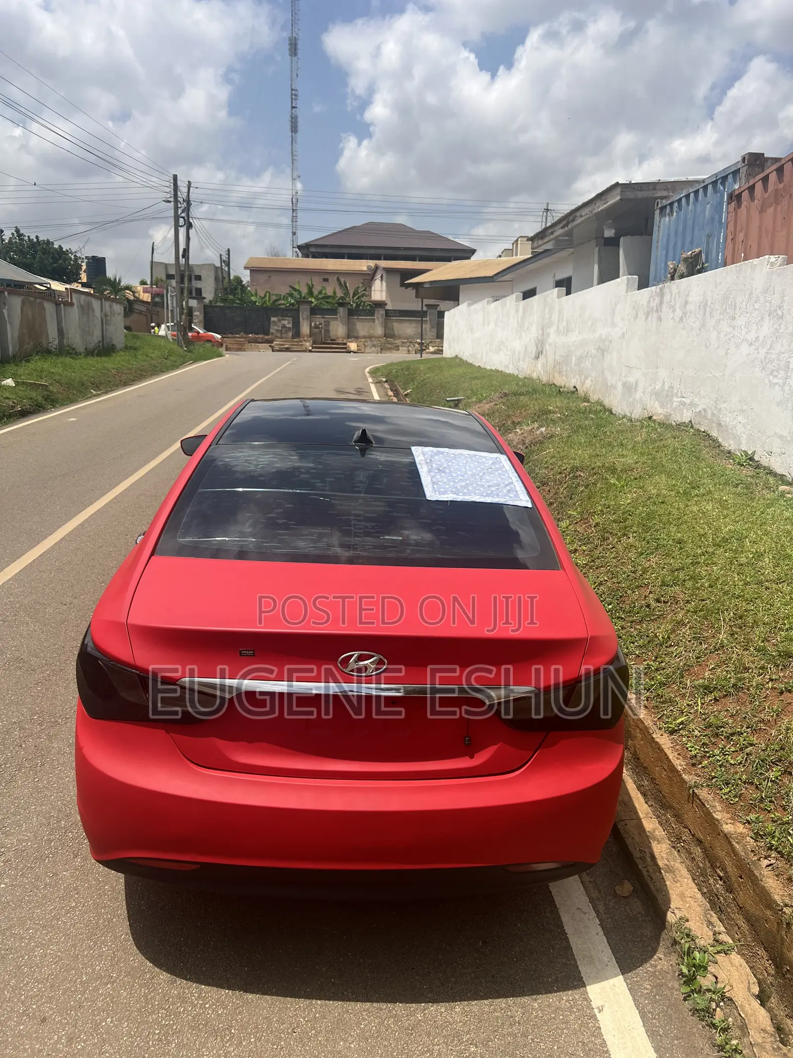 Hyundai Sonata 2012 Red
