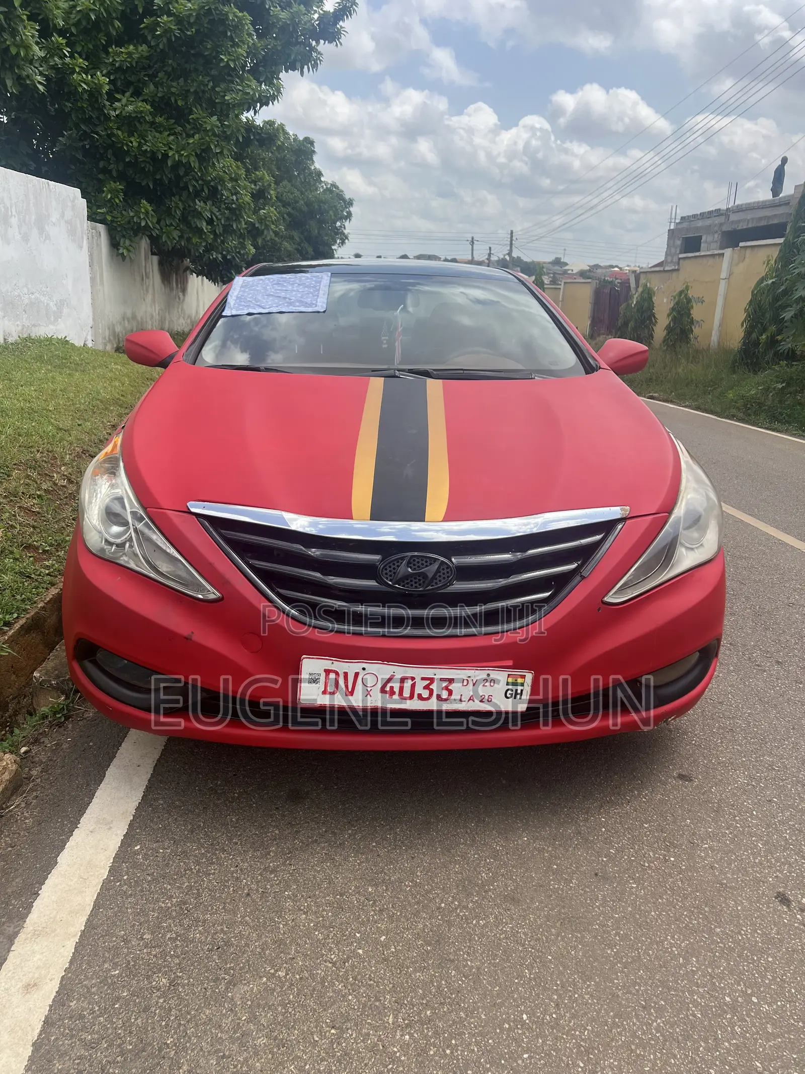 Hyundai Sonata 2012 Red
