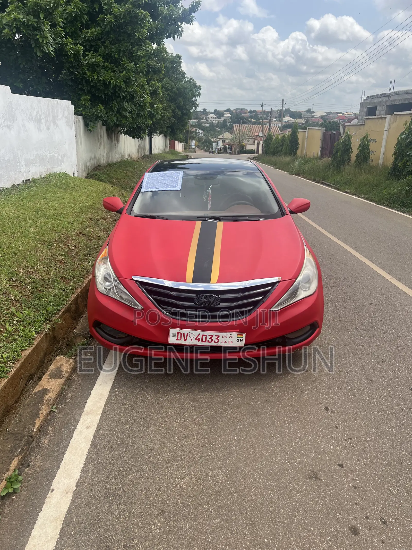 Hyundai Sonata 2012 Red