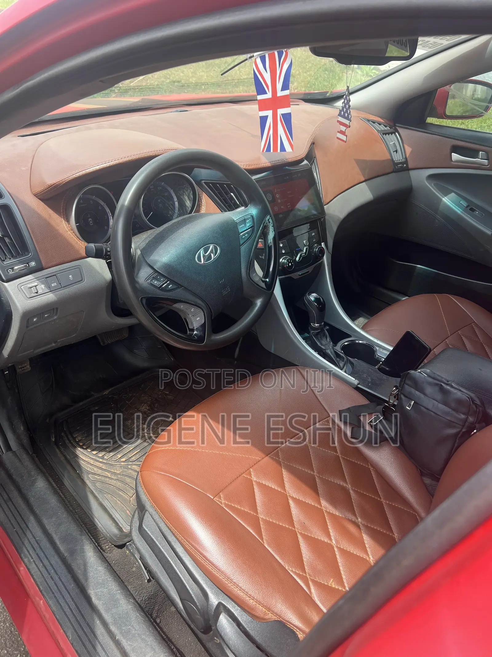 Hyundai Sonata 2012 Red