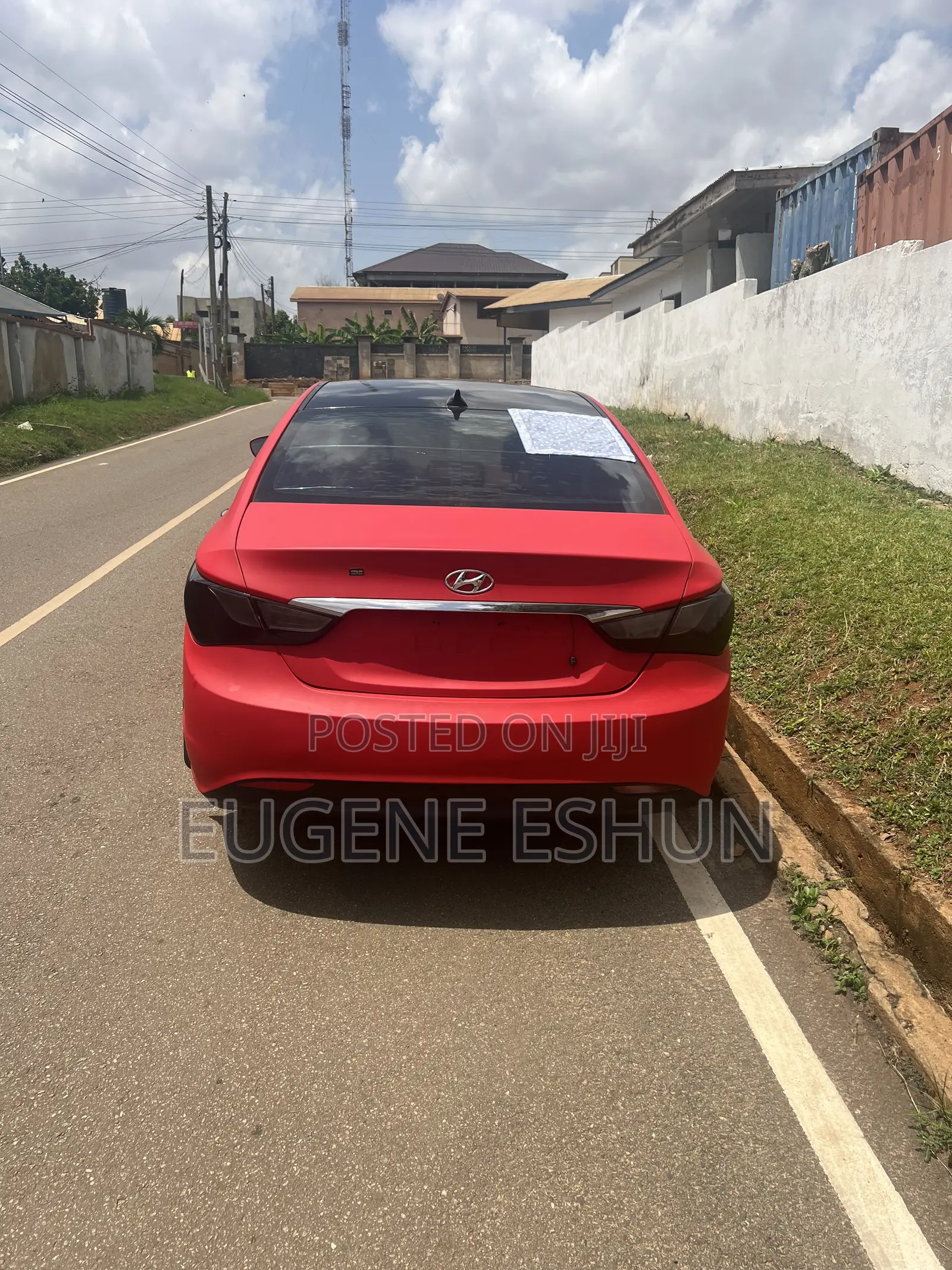 Hyundai Sonata 2012 Red