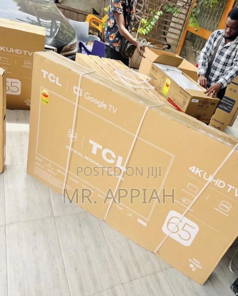 Lovely TCL 75” HDR Smart Satellite Android Uhd Television 