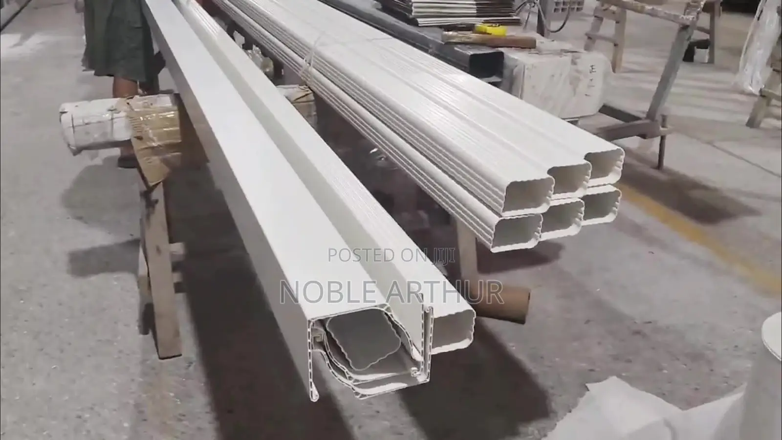 PVC Rain Gutters