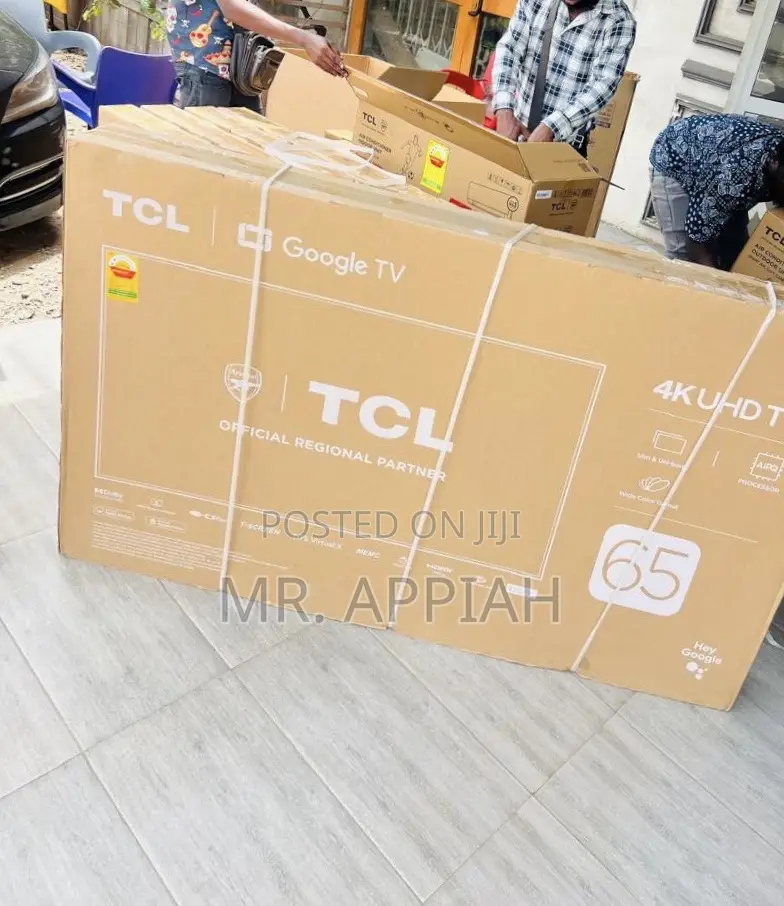 Super Quality TCL 65” Smart Satellite Android Uhd Television