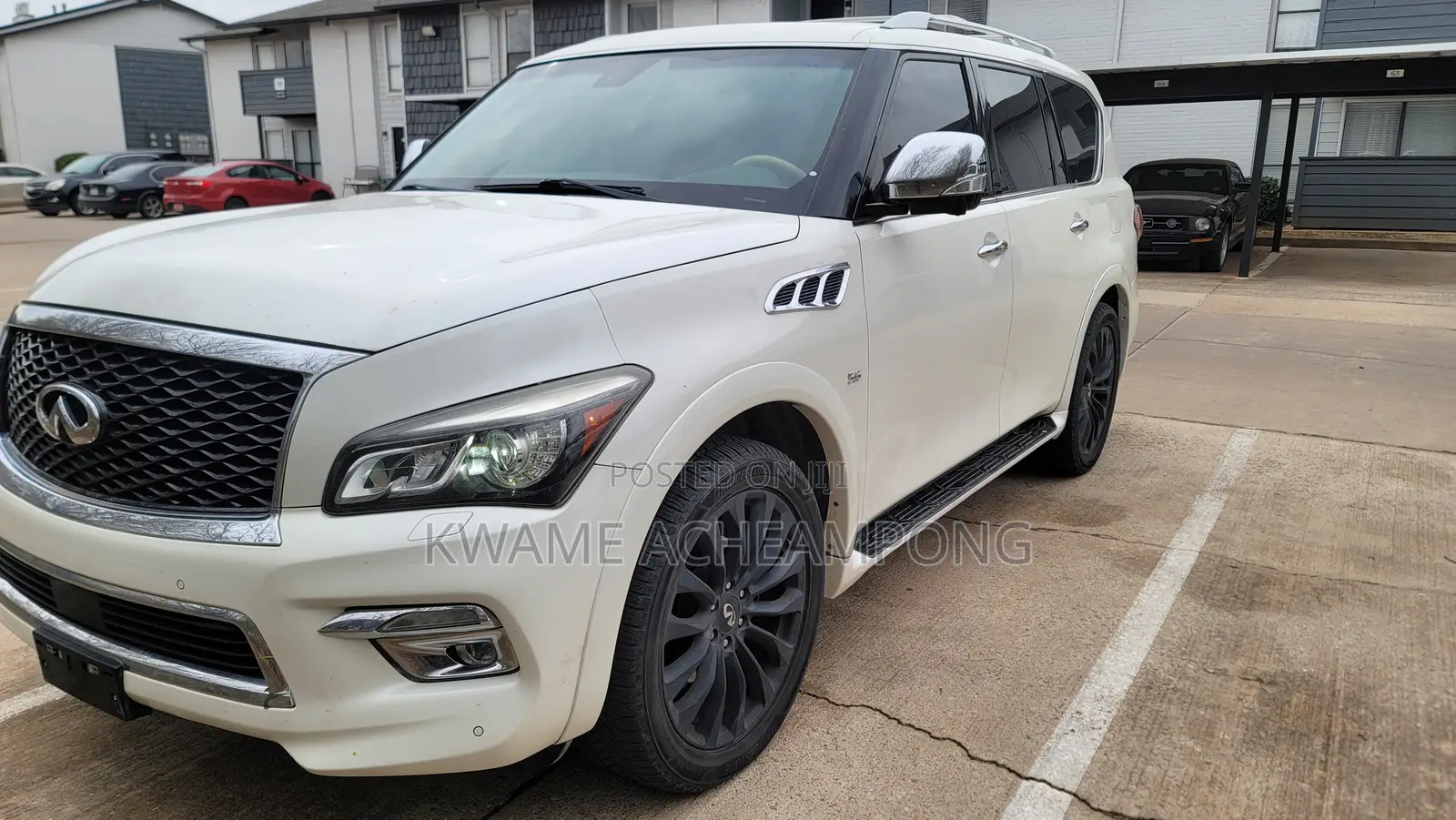 Infiniti QX80 2016 White