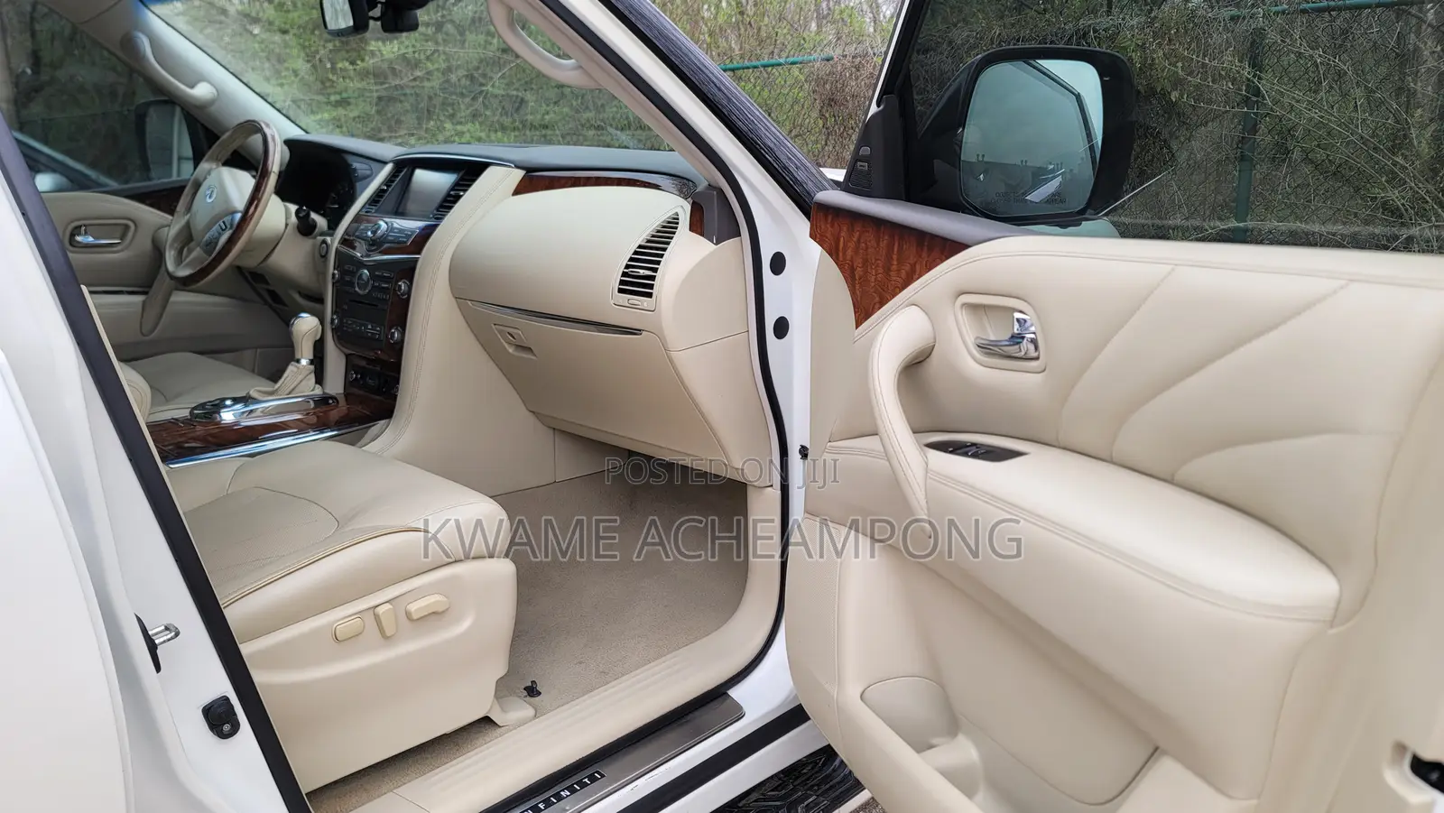 Infiniti QX80 2016 White