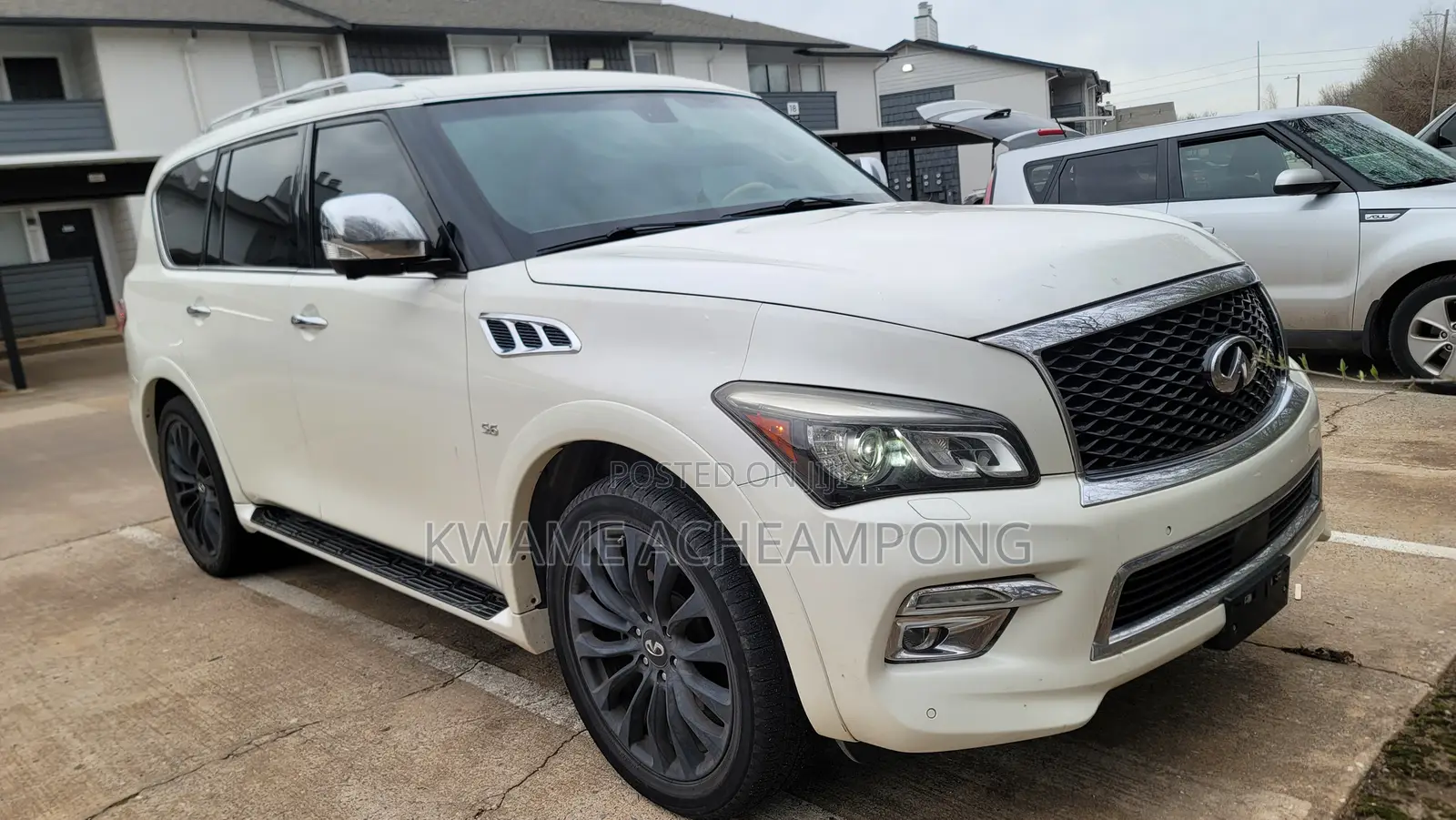 Infiniti QX80 2016 White