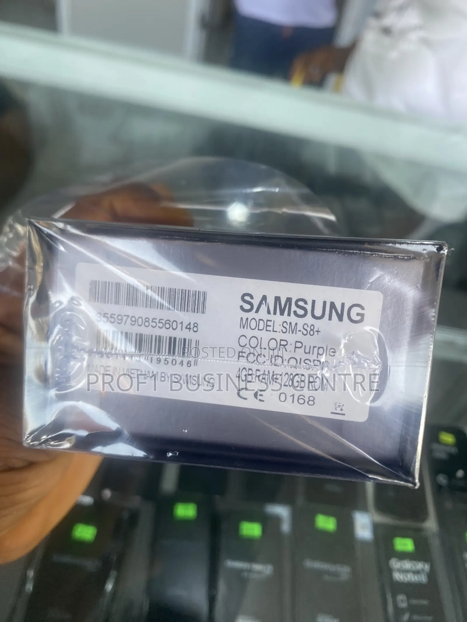 New Samsung Galaxy S8 Plus 128 GB Black