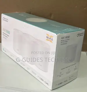 Tp-Link Deco X20 Ax1800 Whole Home Mesh Wi-Fi 6 System (3-Pack)