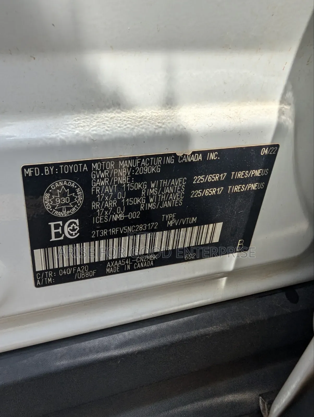 Toyota RAV4 XLE Premium 2022 Red