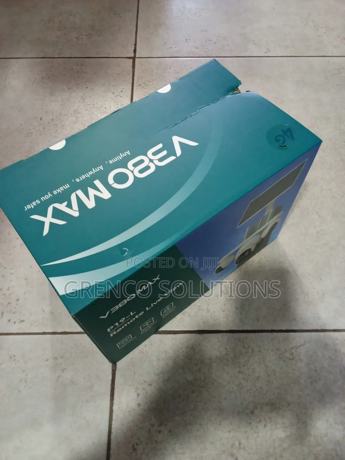 4g Ultra Hd V380 Max Solar Tripple Camera