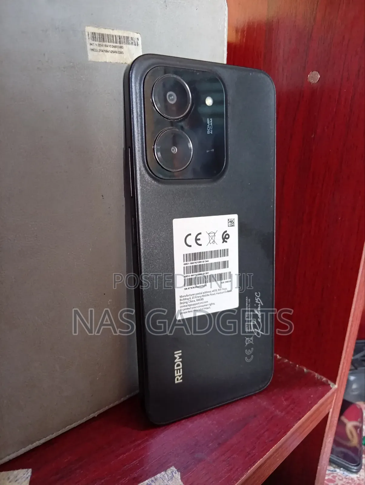 Xiaomi Redmi 15C 4G 256 GB Black