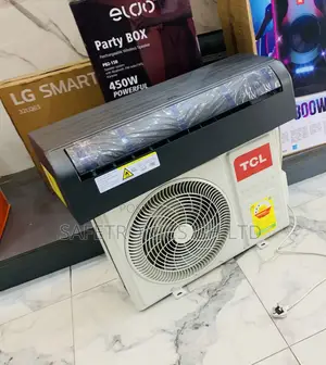 Try Massive TCL 2.5hp R410 Inverter Air Con Grey Black Mirror Glass