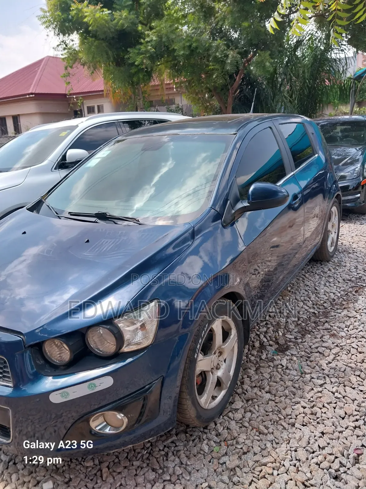 Chevrolet Sonic 2014 Blue